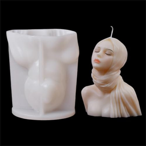 JS MOLD Kerzenform Silikon,3D Körper Kerzenform Kerzenformen Zum Gießen,Gießen Kunst Menschlichen Körper Kerze Form,DIY-Kerzenform, Gießformen für Seife Kerzen Machen Handwerk Ornamente (ZL-903)