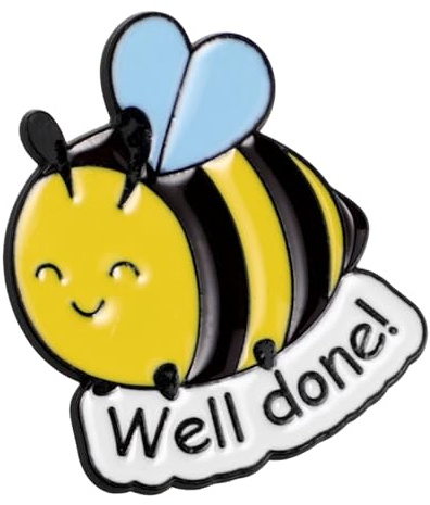 VALICLUD Bienen-brosche Aus Metall Für Damen Süße Cartoon-biene Als Schmuck-accessoire Für Kleidung Kleine Broschennadel Für Alltag Und Partys