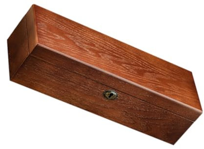 COLLBATH Holz Uhrenbox Klassisch Braun Aufbewahrungsbox Geteilt Schützender Halter Für Uhren Uhrenaufbewahrungsbox