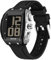 findtime Montre parlante avec grands chiffres numériques pour personnes malvoyantes, personnes aveugles et seniores, blanche, facile à lire, argenté, lanière
