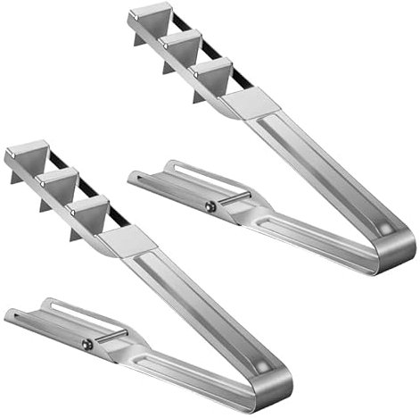 Dayineks 2PCS Cortador de Sandía, Cuchillo de Acero Inoxidable para Sandía, Cortador de Fruta Portátil con Tenedor, Rápido, Seguro y Fácil de Limpiar, Para el Hogar,Watermelon Fork Slicer Cutter