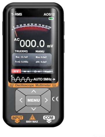 Handheld Oscilloscope and Smart Multimeter 2 in 1 with User Friendly 3 2 Inch TFT Color Screen