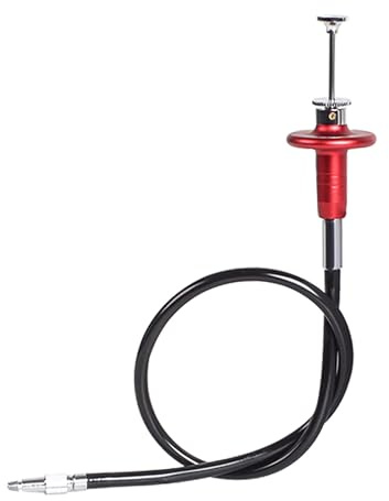 Cable disparador de acero inoxidable 40/70100 cm para cámaras de gran formato para tomas de larga exposición