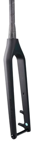 Bestiry Forcella Rigida MTB in Carbonio 29er Mountain Bike Perno Passante Anteriore Conico da 1-1/2'' Freno a Disco Boost da 15x110mm
