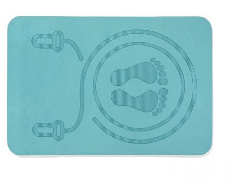 Praktisches Matte Seil Spring – Daltonie-Dalmage, Geräusche der Fitnessmatte, niedrig | Home Training Floor Schutz, Sportbodenvibration, Jumping Seil, Fitness Studio zu Hause