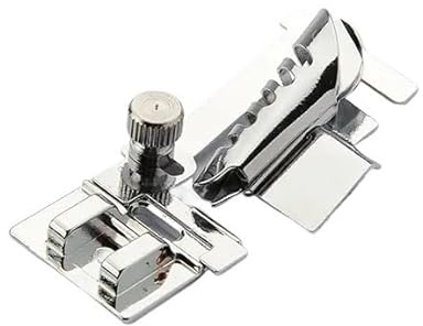 AOWEMBD 1pc Metall Schrägband Und Bindung Fuß Snap Nähen Zubehör for Haushalts Maschinen Shell Rand Presser Brother Singer