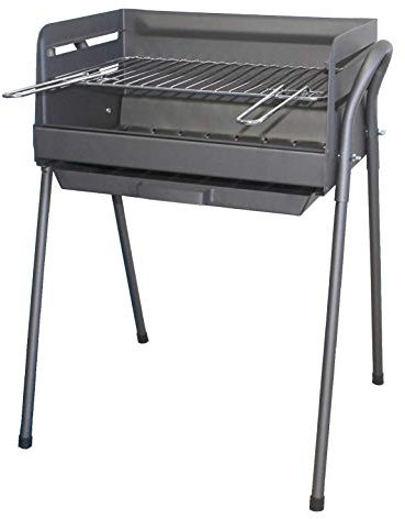 Imex El Zorro 71762 Barbacoa con Parrilla Cincada, Negro, 49 x 48 x 73 cm