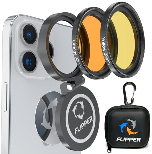 FL!PPER Flipper Flip-Kick Universal Coral Reef Aquarium - Kit filtro obiettivo per fotocamera e cavalletto
