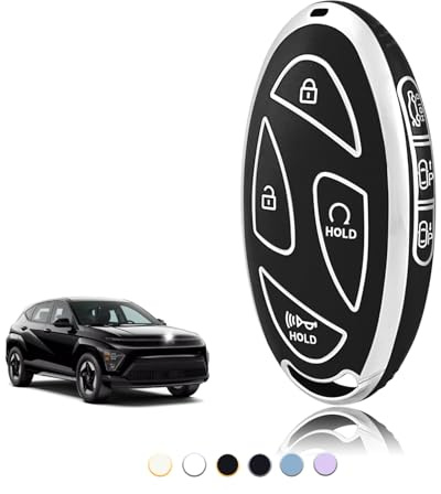 TOOMUME Schlüsselhülle TPU, Autoschlüssel Hülle Passt für Hyundai Tucson NX4 Kona SX2 Ioniq 6 Grandeur GN7 Grand Prix Azera Elantra Sonata, Schlüsselcover Schutz Schlüsselgehäuse - Smart Key