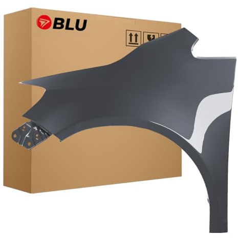 BLU Kotflügel Passend für Volkswagen Golf VI+ / Golf 6 PLUS LA7T Links Silber | 2009-2013 | Vorderseite Vorne | Lackiert | Einbaufertig