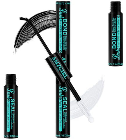 Lash Bond and Seal ögonfranslim House of Lash Clusters mascara vägglim 10 ml långvarig 72 timmar svart ögonfranslim + ögonfransförsegling 2 i 1 gör-det-själv ögonfranspusla