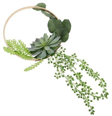 Gadpiparty Guirnalda De Suculentas Artificiales Decorativas De Plantas Falsas para Decoración De Pared Dormitorio Sala De Estar Tienda