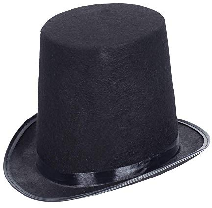 W WIDMANN MILANO Party Fashion - 03102 - Cappello di feltro, extra large, 20 cm, copricapo, accessorio, 18° e 19° secolo, carnevale, festa a tema