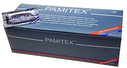36 PROFILATTICI PRESERVATIVI CONDOM NATURALE COMPATIBILE CON PAMITEX - PACCO ANONIMO