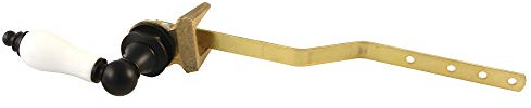 Kingston Brass KTPL0 Victorian Front Mount Toilet Tank Lever, Left/Right Installation in Matte Black