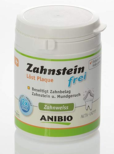 Anibio Zahnstein-frei - für die Zahnpflege bei Hunden und Katzen - 140 g