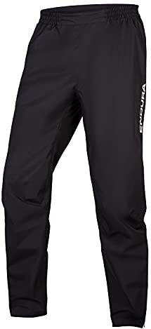 Endura Hummvee Transit Pantaloni impermeabili per Uomo, Nero, S