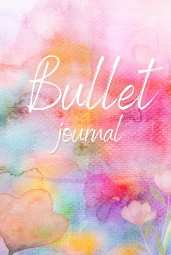 Bullet journal: Beautiful notebook with dotted pages. Delicate cover design, order online and have it delivered