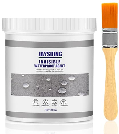 Obidodi 300g Transparent Waterproof Coating Agent, Super Strong Insulation Sealant, Anti-Leakage Roof and Patio Sealer