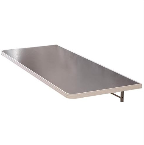Klapptisch Wand,Edelstahl Wandtisch Klappbar,Klappbarer Wandtisch Esstisch,Wandklapptisch,Esszimmertische,Klappbarer Schreibtisch,Für Die Wand Im Büro,Küche, Hängetisch Computertisch Schwebend ( Size