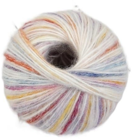 50g Handstrickwolle Garn Allmähliche Veränderung Dicke Hand Diy Warm Stick Häkeln Pullover Blume Lange Kaschmir (Color : 4)