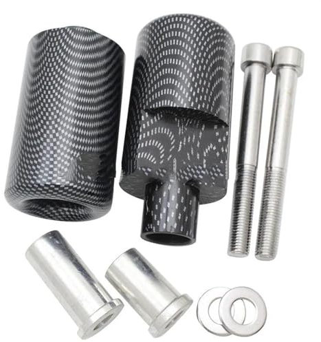 Frame Sliders Sturzschutz Für Suzuki Für GSXR1000 K1 Für GSX-R GSXR 1000 2005-2006 Motorrad Rahmen Sliders Crash Fallen Schutz Motor Pad Schutz Block Sturzpads Motorrad(Kohlenstoff)