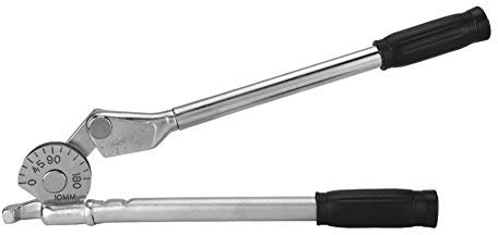 Rohrbieger, 180°-Handrohrbiegewerkzeug für Kupfer-Aluminium-Stahlrohre mit Anwendbarem Anwendungsbereich (370mm 3/8 10 mm)