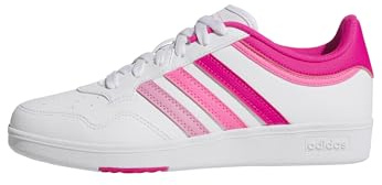 adidas Donna Hoops 4.0 Shoes, Ftwr Bianco Rosa Shock Rosa Lucido, 38 2/3 EU