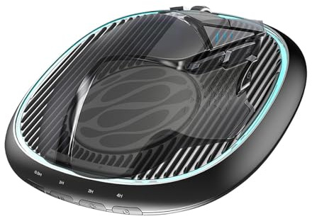 Jigger de ratón, luz de respiración y Temporizador para PC de Escritorio | removedor de Mouse para PC de Escritorio, Evita el sueño en la Pantalla del Ordenador