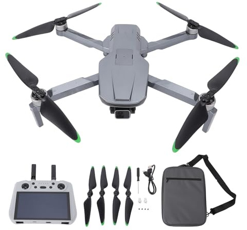 YUEHISY Drone GPS avec Caméra 4K, Quadcoptère de Contrôle Intelligent avec Cardan à 3 Axes, évitement des Obstacles, Vol Nocturne, Drones pour Adultes et Débutant