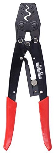 Wire Stripper Ratchet Crimping Pliers Professional Heavy Duty Terminal Wire Stripper Tool for Electricians and DIY Enthusiasts High Carbon Steel PVC Handle 16 6AWG 1 25 16mm²