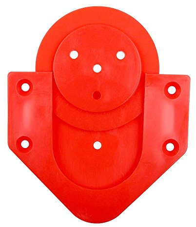 McDart Board Halterung ScoFix Rot, Wandhalterung für Dartboards