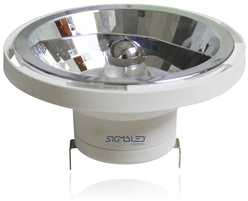 Sigmaled lighting, LED-Spot AR111 G53, 14 W (entspricht 120 W Halogen), 12V AC/DC, Neutralweißes 4000 K, 1050 Lumen, AR111 LED-Leuchtmittel