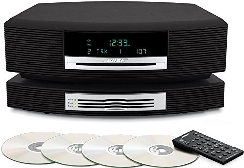 Bose Wave Musiksystem mit Multi-CD-Wechsler, Graphitgrau (Schwarz), kompatibel mit Alexa Amazon Echo