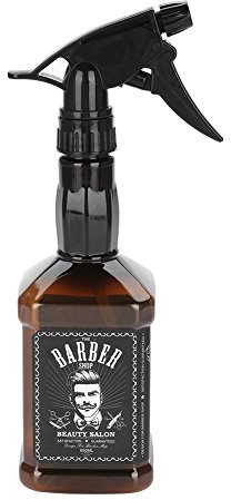 May Gifts 650ml Hairdressing Wine Bottle Shape Refillable Spray Bottle, Salon Barber Hair Tool (Brown), 650ml Hairdressing Spray Bottle Salon Barber Hair Tool Refillable Water Sprayer Bottle Bro