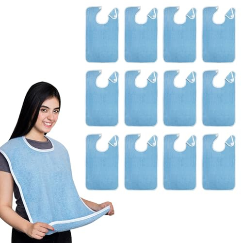 Avalon Towels Adult Bibs for Women Bib for Adults for Eating Adult Bibs for Men baberos para adultos mayores Clothing Protectors