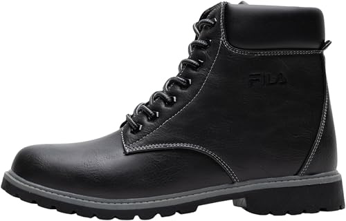 Fila Maverick Mid, Randonnée, Bottes d'hiver Homme, Noir, 44 EU