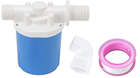 Vanne à Flotteur Contrôle du Niveau D'Eau Vanne à Flotteur Automatique Vanne à Flotteur Automatique en Plastique Compact Anti-Fuite Vanne de Contrôle du Niveau D'Eau Intérieure pour Réservoir D'Eau
