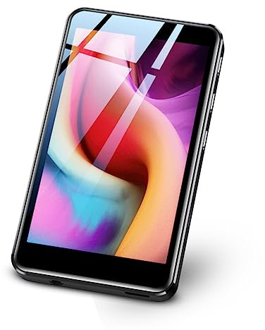 Lecteur MP3 MP4 avec Bluetooth, Lecteur de Musique MP4 WiFi à écran Tactile 4.0, Lecteur Audio Numérique sans Perte avec Musique, Romans, Courtes Vidéos pour Android (M26B (Quadruple cœur) 8 Go)