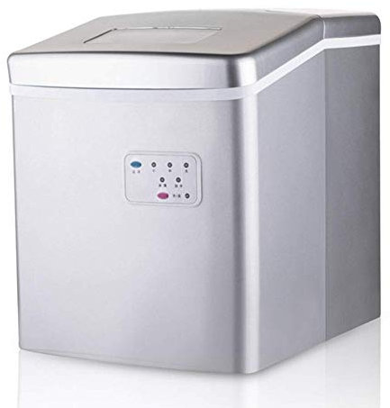 Macchina per la Produzione di Ghiaccio silenziosa, Piccola Macchina per la Produzione di cubetti di Ghiaccio, 12 kg in 24 Ore 3 Dimensioni cubetti di Ghiaccio 9 cubetti di Ghiaccio Pronti in 8 13