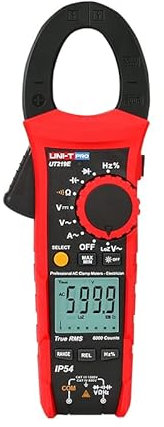 UNI-T Uni-trend Multimeter clamp meter UT219E UT219M UT219DS Pro clamp meter Digital Professional Pliers Ammeter 6000 Counts Electrical Repair Meter Tester(UT219M)