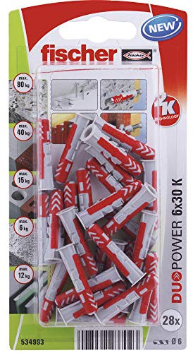 Fischer - Dübel - 28 DuoPower Dübel Ø6 x 30 mm - Fischer