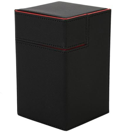 TTETTZ Premium Card Storage Box for Organizing Household Essentials, Red