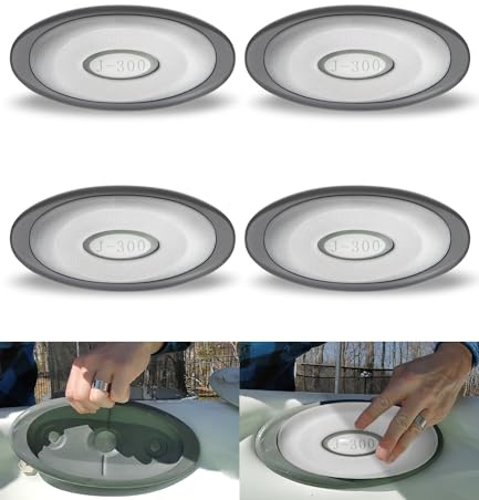 4PCS 2472-824 Oval Pillow Insert (6455-488) + Back Mount (2455-105) Replacement for Jacuzzi J-300 Series 2004+ Pillow Headrest