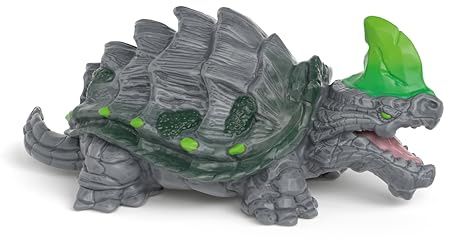 schleich ELDRADOR | Steinschildkröte 70839 | ab 7 Jahren | 11 x 6 x 5 cm | detailgetreue Monster Sammelfiguren | hochwertiges Spielzeug zum Sammeln & Spielen