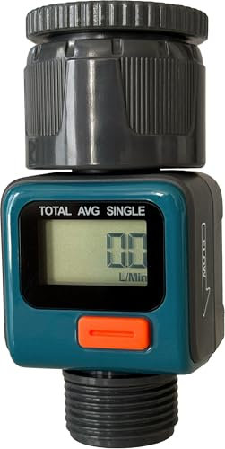 Daygreen Digitaler Wasserzähler DH-WT004, mit Adapter 1 u. 3/4