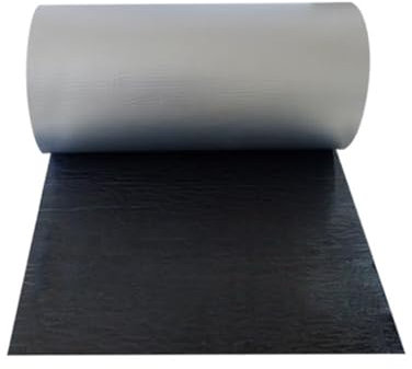Feuille d'aluminium autocollante, Isolation phonique Thermique en Coton, Isolation en Mousse réfléchissante, épaisseur 5 à 50 mm, pour Murs, sols et toits (épaisseur 40 mm)