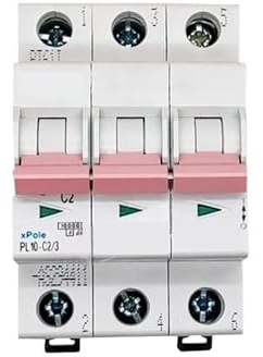 YUSKICCNE Interruptor automático pequeño PL10-D40/3 de 10 kA