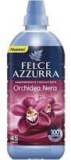8 X Felce Azzurra Ammorbidente Concentrato Orchidea Nera Ammorbidente concentrato Orchidea nera – 45 lavaggi 900 ml Dermatologicamente testato