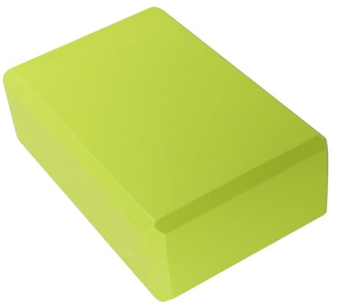 Yogablock - Yogastegel 23 x 15 cm, förstärkning av kroppsjustering | Övningsblock med hög densitet med lätthet, Pilates gym tegel fördjupa hållningar flexibel